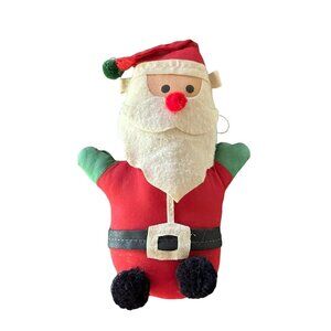 Vintage Dan-Dee Imports Santa Claus Plush Holiday Decoration 8 in
